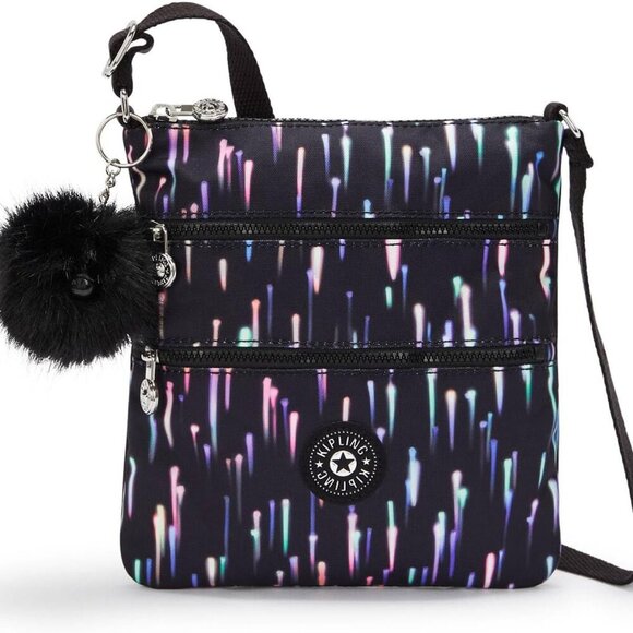 Brand New Small Firework Sky Zipper Crossbody Bag